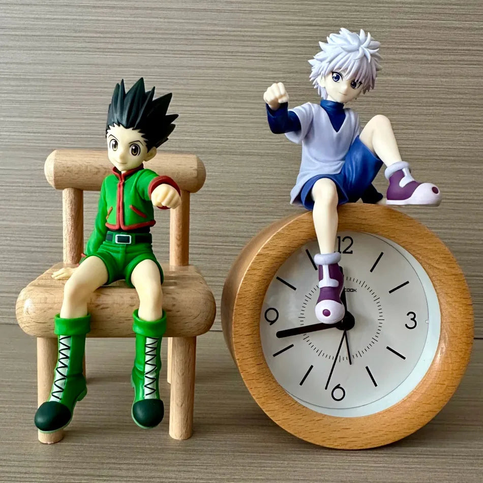 Hunter×Hunter Anime Figure Phantom Troupe Hisoka Action Figure Noodle Stopper Room Decoration Noodle Stopper PVC Model Toys