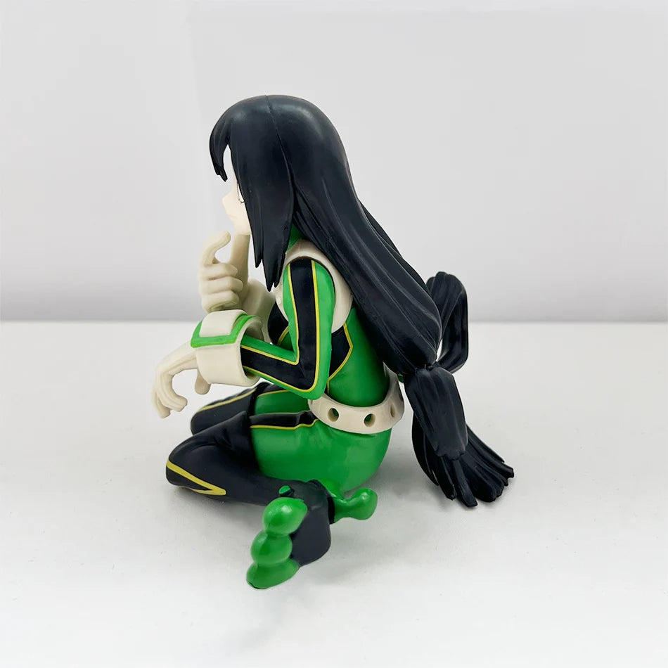 My Hero Academia 9cm Asui Tsuyu Break Time Collection PVC Collectible Decoration Model Toy Festival surprise present