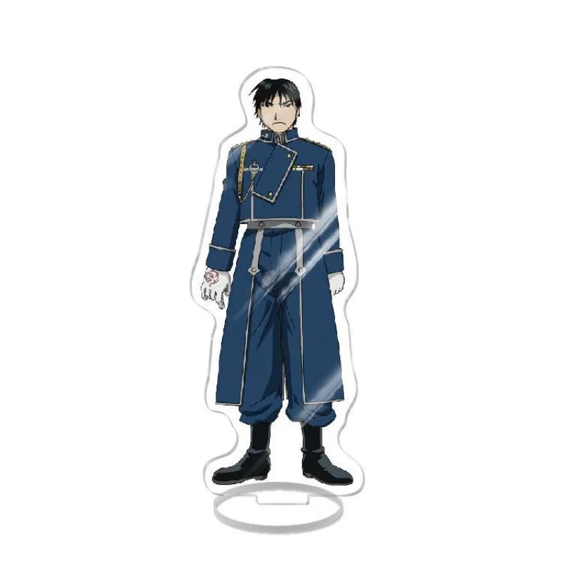 Fullmetal Alchemist Figure Acrylic Standing Signs Anime Edward Elric Character Ornaments Model Standing Sign Decorations Gifts