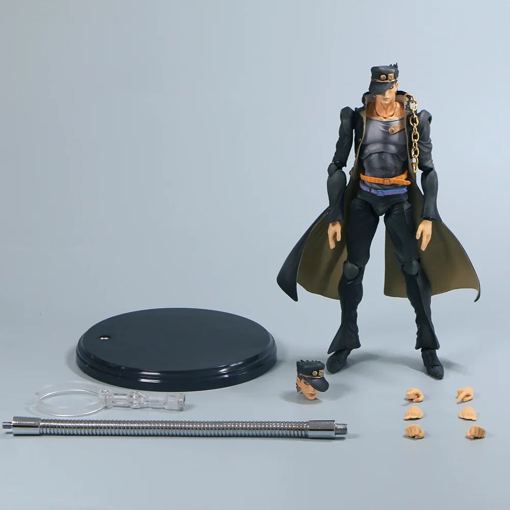 Anime Figurine Jojo Adventure Empty Chengtaro Platinum Star Movable Big Large-Sized Figurine Model Desktop Ornament Collection