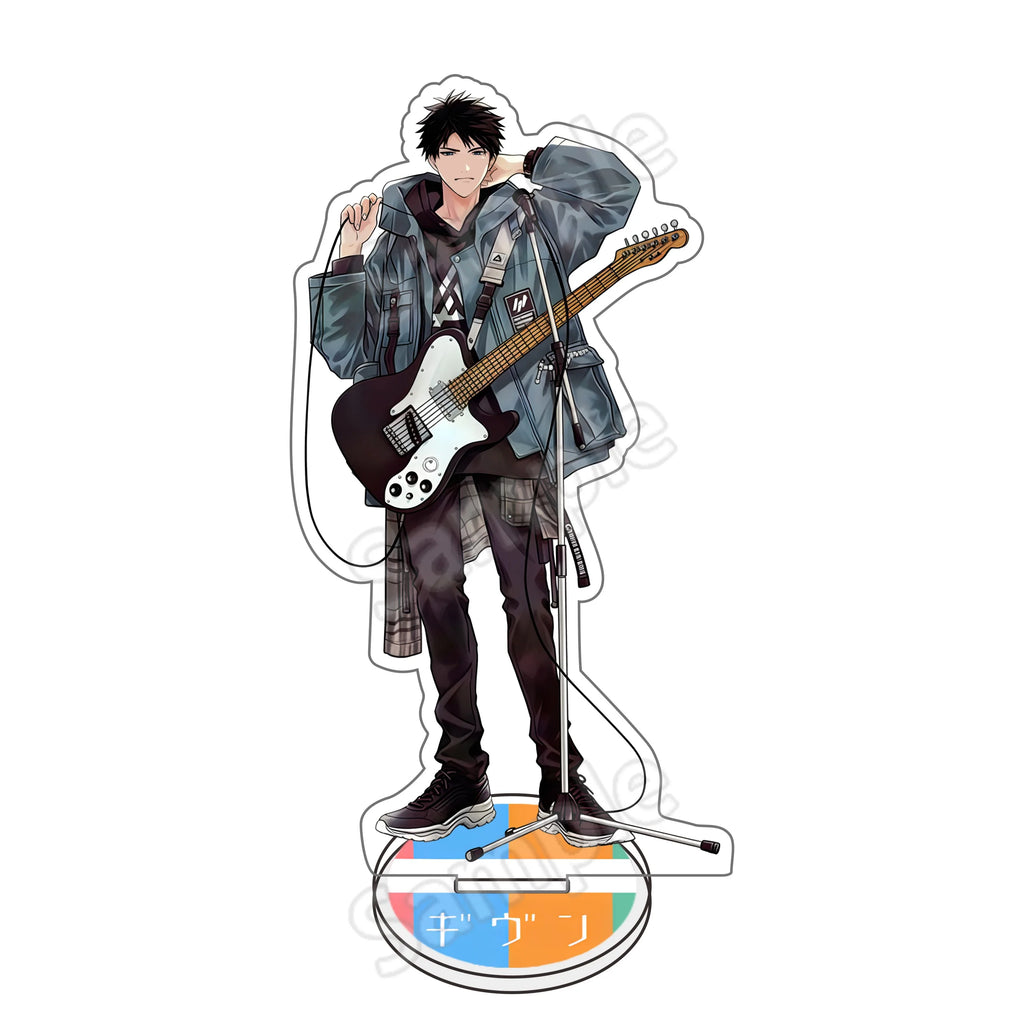 Given Satou Mafuyu Hot BL Anime 15CM Acrylic Stand Desk Decor Display Figure Cartoon Merch Gift for Friends Fan gift