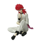 Figura de Anime YuYu Hakusho de 8cm, figura de acción de Urameshi Yusuke, figura de tapón de fideos Kurama, colección de PVC par