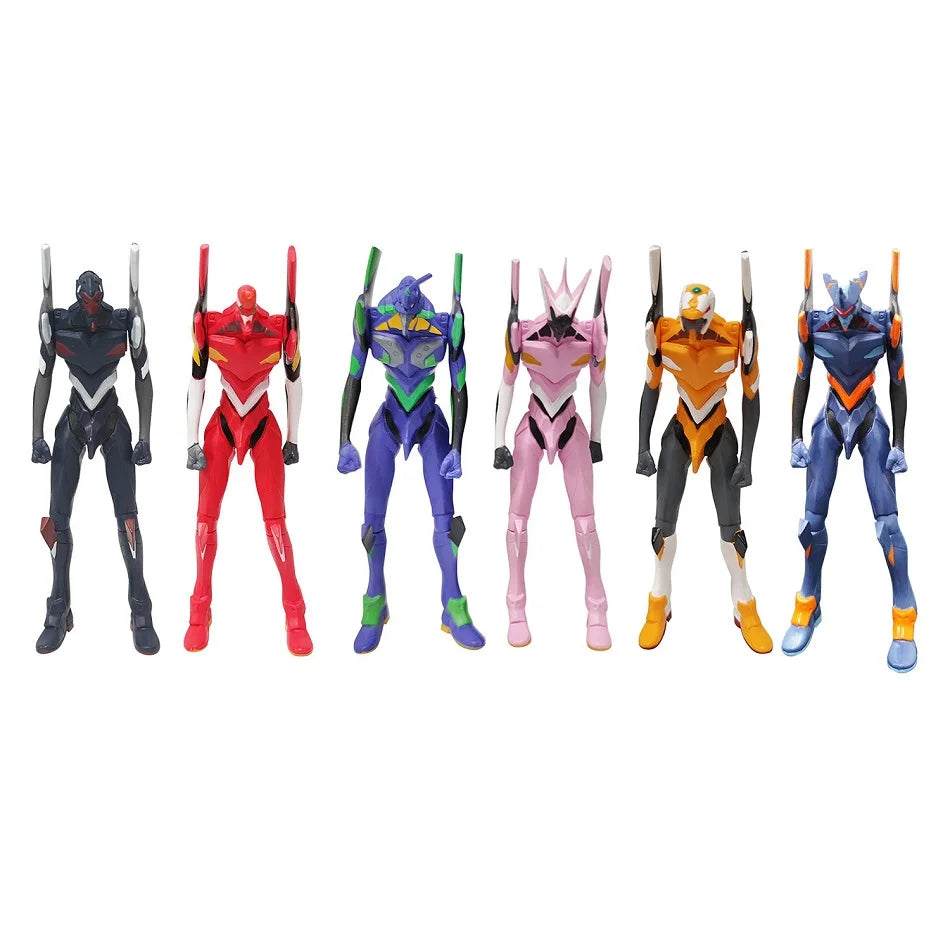 7 styles Anime Figure EVA Genesis Evangelion Unit-01 Ikari Shinji No.1 Joint mobility Mech Warrior Model Toys Birthday Gift