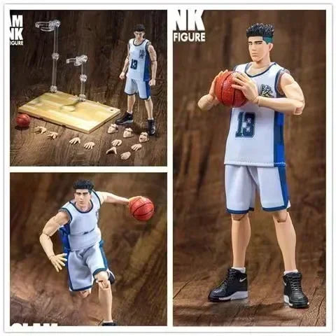 SLAM DUNK GREAT TOYS GT Dasin model Hanamichi Sakuragi Mitsui Hisashi Rukawa Kaede Miyagi Ryota Kogure Sawakita action figure