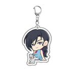 Anime Cartoon Banana Fish Figure Characters Acrylic Keychain Car Keychain Women Men Bag Accessories Charm Pendant Jewelry Gifts