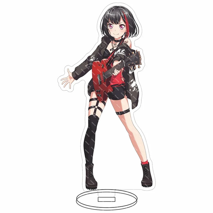 Anime Figure BanG Dream Maruyama Aya Sayo Hikawa Cosplay Acrylic Stand Model Plate Desk Decor Standing Sign Keychain Gifts