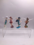 7pcs/Set Princess Tinkerbells Mini Fairy Figure Toys Children Animation Cartoon Toys Girls Dolls Baby Toy Decorations Figure