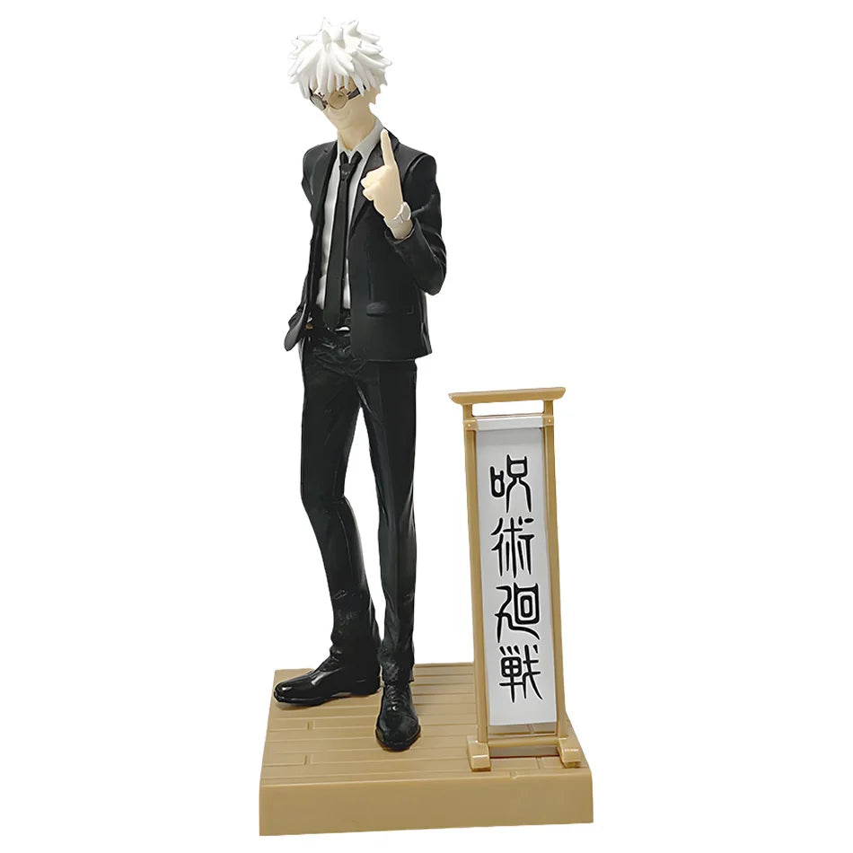 Anime Jujutsu Kaisen Figure Yuta Okkotsu Itadori Yuji Gojo Satori Fushiguro Megumi Kugisaki Toy Car Decoration PVC Model Gift