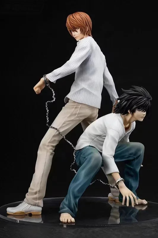 20cm DEATH NOTE Yagami Light L·Lawliet L Lawliet Anime Figurine Action Figure Toys Doll Christmas Gift No Box
