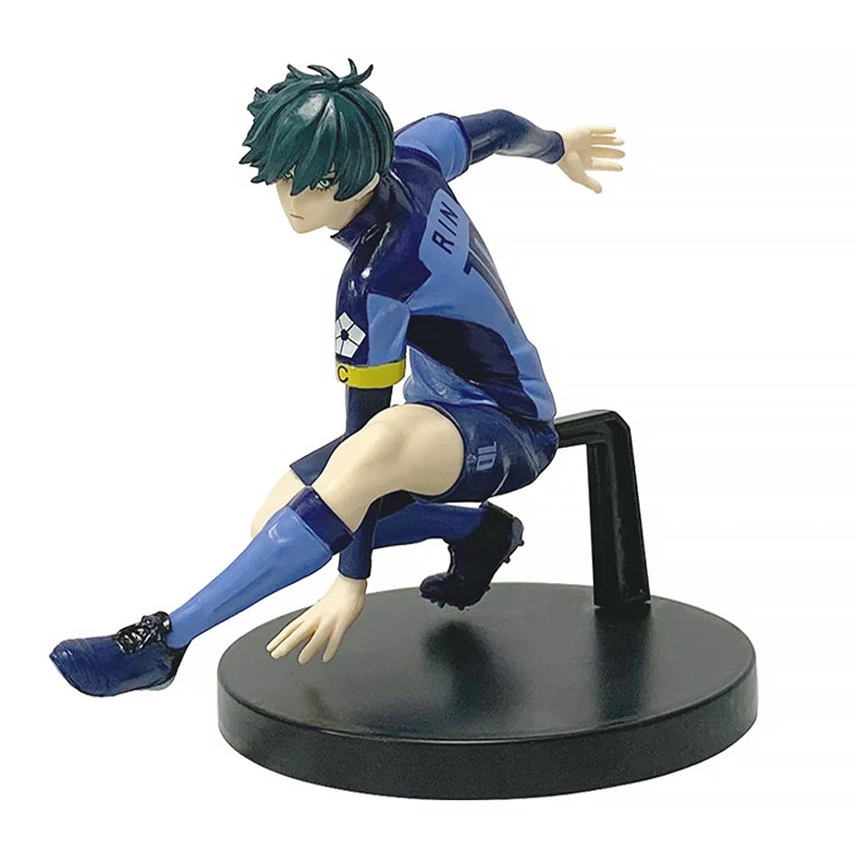 In Stock Anime Blue Lock Nagi Seishiro Rin Itoshi Cool Pose Design Model Classic Style Desktop Ornament Anime Collection Gift
