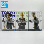 Bandai Tokyo Revengers Baji Keisuke Mitsuya Takashi Hanagaki Takemichi Anime Action Figures Collection Ornaments Figure Toy gift