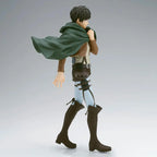 Genuine Original Bandai Namco Banpresto Attack On Titan Grandista Eren Yeager Anime Figure Model Collector Figurine Toys Gift