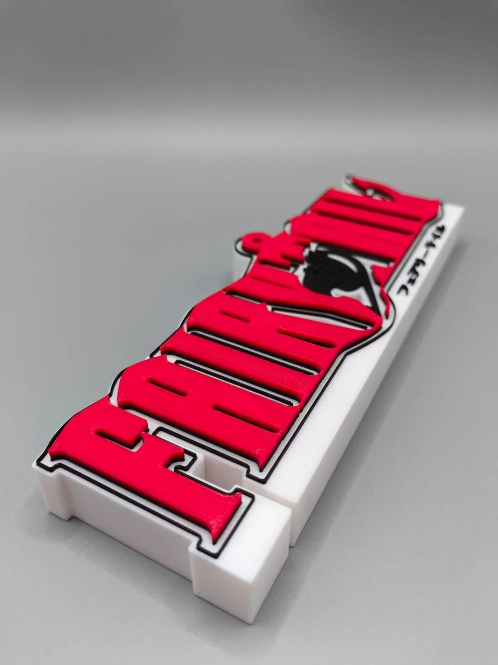 Anime Fairy Tail 3D Printed Model Doll Title billboard Ornament for Natsu Lucy Figure Display Prop Cosplay Exhibition Stand Toy