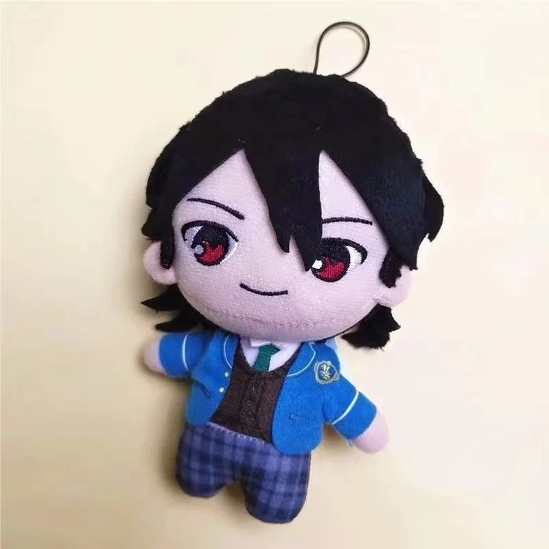15cm Anime Game Ensemble Stars Tenshouin Eichi kagehira mika Hibiki Wataru Sakuma Rei Plush Toys Doll Figure Cartoon Kids Gift