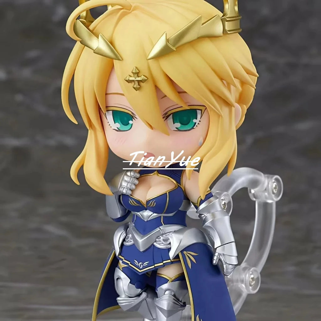 Anime Fate Stay night Ruler Saber Altria Pendragon 1532-DX  Articulated Figure Model Toys Christmas Gift 10cm