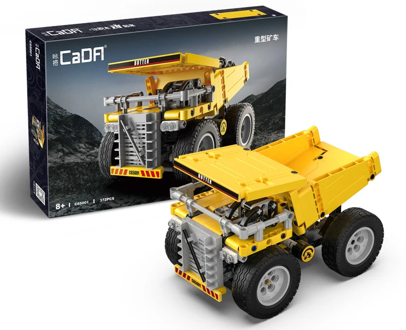 Cada 693Pcs City WheelLoader Car Heavy Mining Truck Building Blocks DIY Engineering Excavator Bricks Toy For Kids Gift