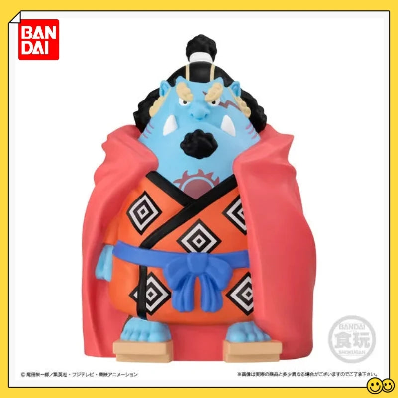 One Piece Original Bandai In Stock Gear 5 Luffy Nika Jinbe Soft Blind Box Anime Figure Desktop Ornament Model Collect Toys Gifts