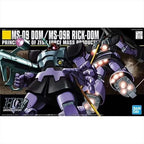Bandai Gundam Model Kit HGUC RX-79G Ground Ez8 Gouf Custom Zaku 2 Rick Dom Acguy Action Figure Gunpla Building Kit Anime Figures