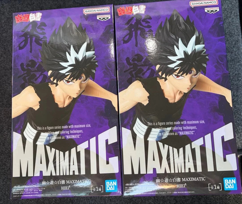 In stock Bandai Officially Licensed YuYu Hakusho MAXIMATIC HIEI Figures Anime Model Genuine Boxed Toy Gift