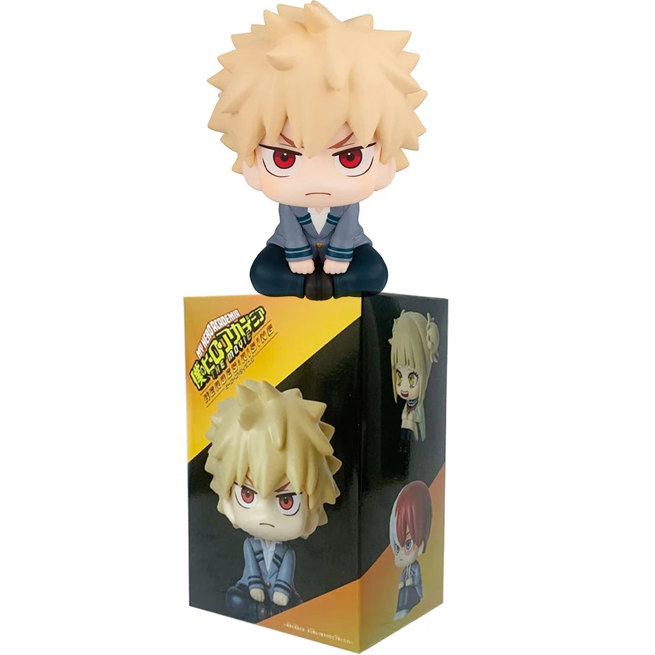 My Academia Anime Figure Midoriya Izuku Bakugou Katsuki Todoroki Shoto Asui Tsuyu PVCAction Figure Collectible Model Toys