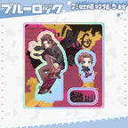 15cm Anime BLUE LOCK Figure Stand Model Isagi Yoichi Bachira Meguru Skateboard Birthday Tabletop Decoration Christmas Gift Toy