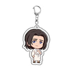 Anime Cartoon Banana Fish Figure Characters Acrylic Keychain Car Keychain Women Men Bag Accessories Charm Pendant Jewelry Gifts