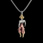 New Anime Cartoon Dragon Ball Z Super Saiyan Son Goku Alloy Electroplate Personality Hip Hop