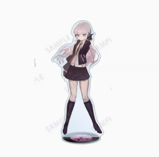 Anime Danganronpa: Trigger Happy Havoc Kirigiri Kyoko Enoshima Junko Acrylic Stand Figure Model Plate Cosplay Desktop Decor