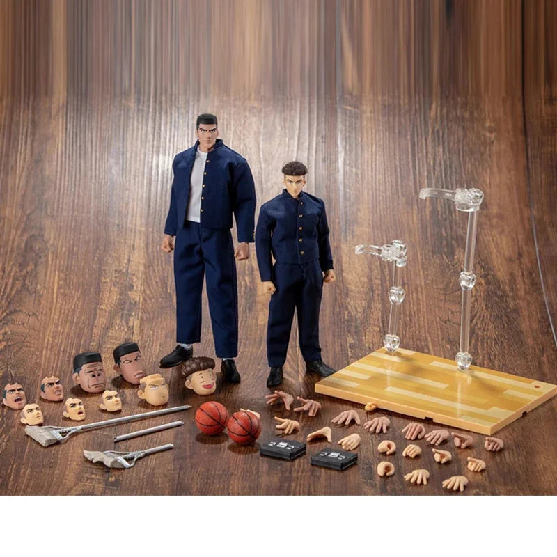 Dasin/Great Toys/GT Slam Dunk Hanamichi Sakuragi Kaede Rukawa Mitsui Hisashi Akagi Takenori Ryota Miyagi 1/12 PVC Action Figure