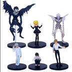 Anime Figure DEATH NOTE Yagami Light Ryuk MisaMisa PVC Standing Model Pose Static Doll Gift Ornaments  Sculpture Q version 9CM