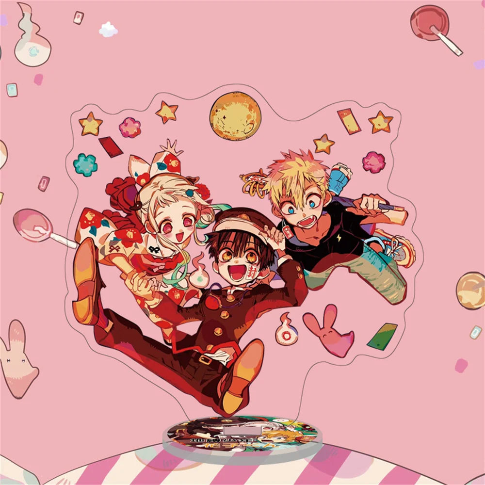 15CM Charm Anime Toilet-bound Hanako-kun Acrylic Stand Model Cosplay Characters Ornament Accessories Good Collection Gifts