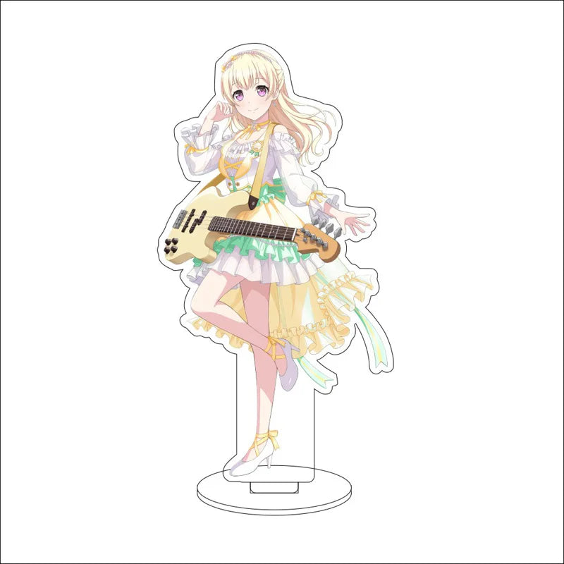 Anime BanG Dream! Acrylic Stand Ornaments Taki Shiina Rui Yashio Rei Wakana Kokoro Tsurumaki Figure Stand Halloween Gifts