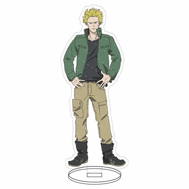 Cute Anime Banana Fish Ash Lynx Acrylic Stand Model Plate Gif Figure Display Wholesale Desk Decor Badge Charms Souvenir Cartoon