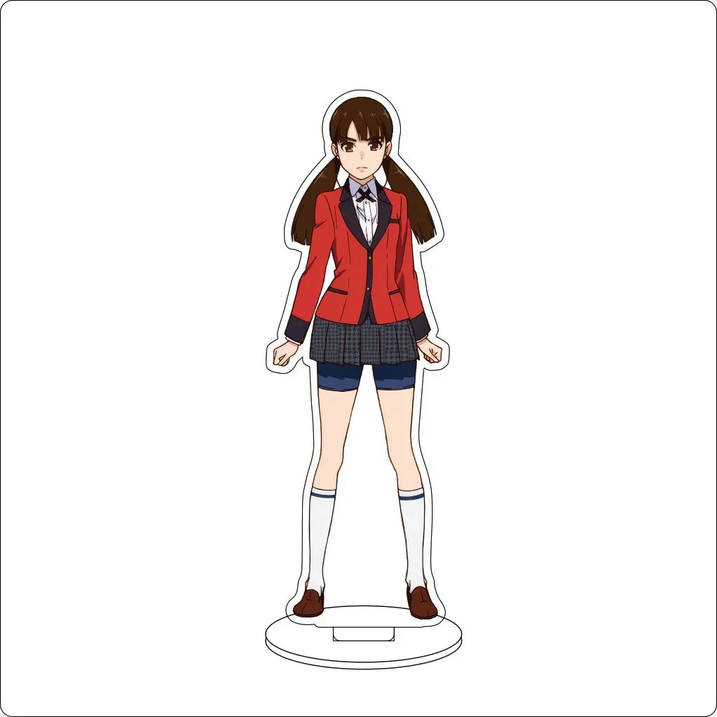 Anime Kakegurui Acrylic Stand Ornaments Momobami Kirari Saotome Meari Ryōta Suzui Jabami Yumeko Figure Stand Halloween Gifts
