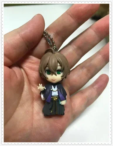 Anime Hypnosis Microphone Gacha Jiro Saburo Yamada Ichiro Pendant Doll Model Action Figure Unisex Ornaments Toy
