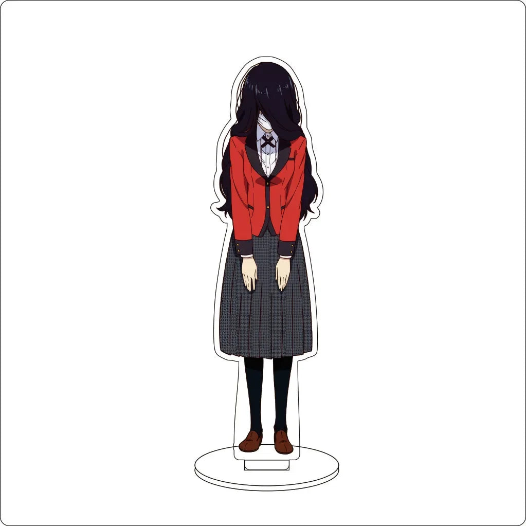 Anime Kakegurui Acrylic Stand Ornaments Momobami Kirari Saotome Meari Ryōta Suzui Jabami Yumeko Figure Stand Halloween Gifts