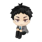 10cm Anime Haikyuu!! Action Figure Kotaro Bokuto Look Up Figure Model Q Version PVC Statue Collection Desk Toy Ornament Gifts