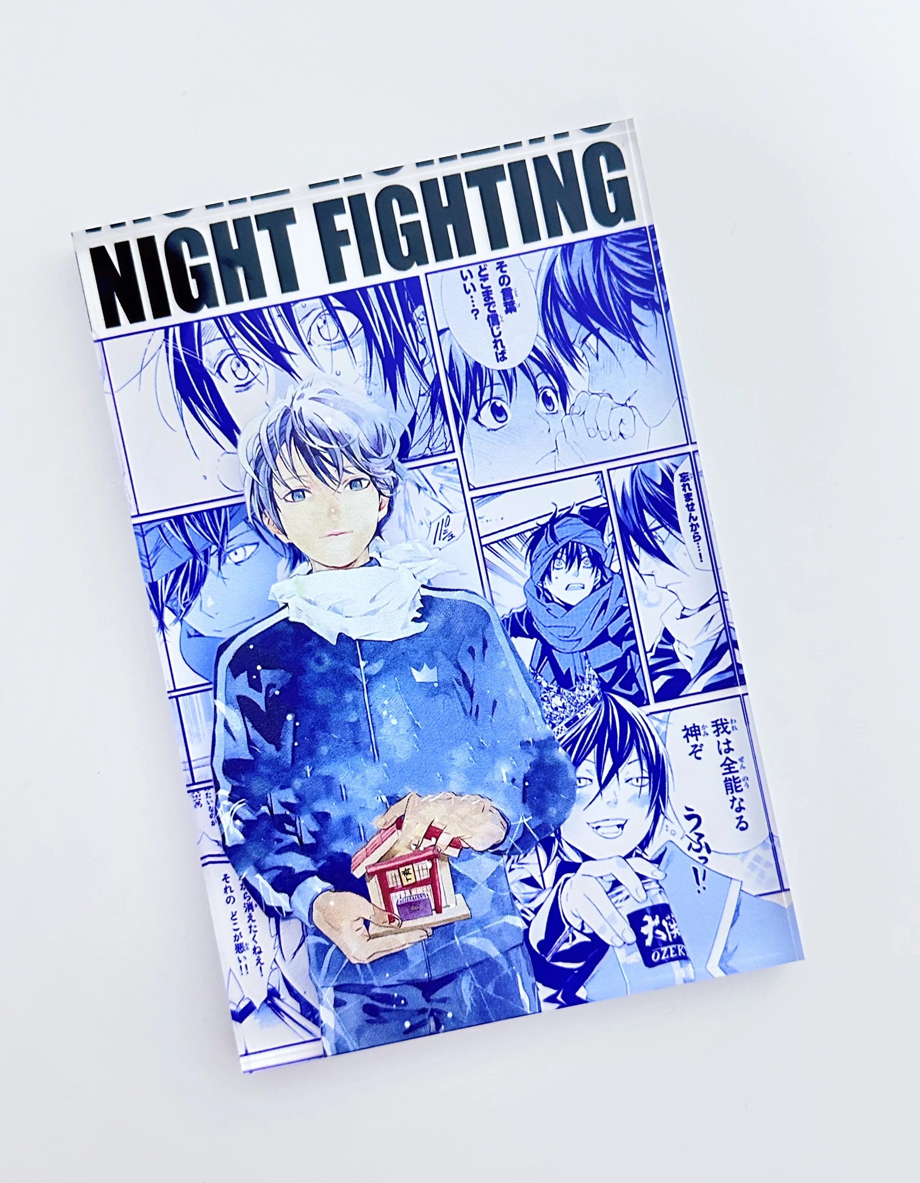 Anime Noragami Figure YATO Iki Hiyori Yukine Comic Acrylic Brick Stand Desktop Ornament Toys Fans collect gifts