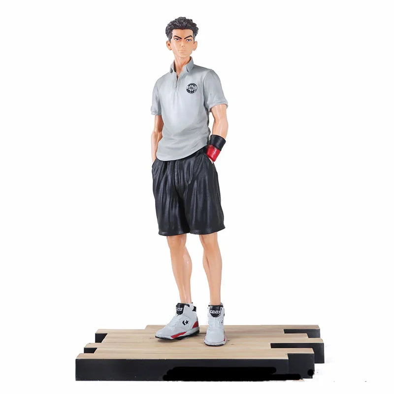 Anime Slam Dunk Action Figure Mitsui Hisashi Sakuragi Hanamichi Rukawa Kaede Figuras Toys 27-32cm Manga Figurine PVC Model Gift