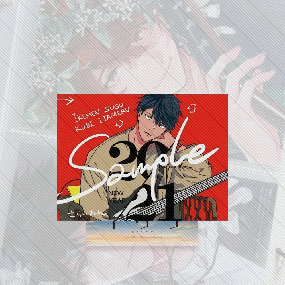 15CM NEW Anime BL comic given Acrylic Stand Model Cosplay Charm Characters Ornament Accessories Goods Collection Christmas Gifts