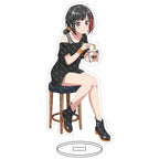 Anime Figure BanG Dream Maruyama Aya Sayo Hikawa Cosplay Acrylic Stand Model Plate Desk Decor Standing Sign Keychain Gifts