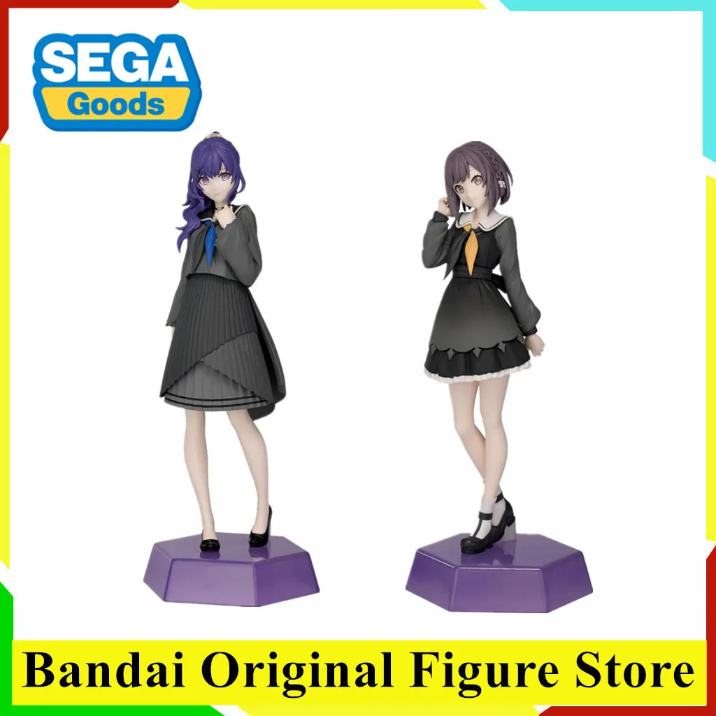 Original SEGA HATSUNE MIKU COLORFUL STAGE  Yoizaki Kanade Asahina Mafuyu Akiyama Mizuki Anime Figure Desktop×Decorate Collection