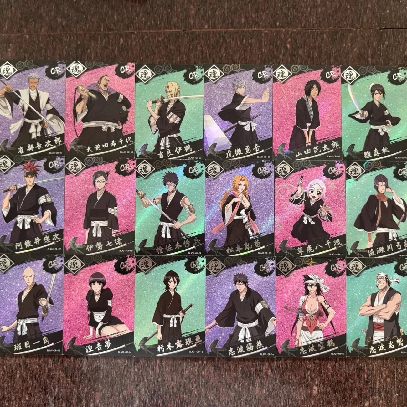 Anime Bleach SSR PR AR QR Set of Cards Inoue Orihime Kuchiki Rukia Kurosaki Ichigo Collection Card Christmas Birthday Gifts Toys