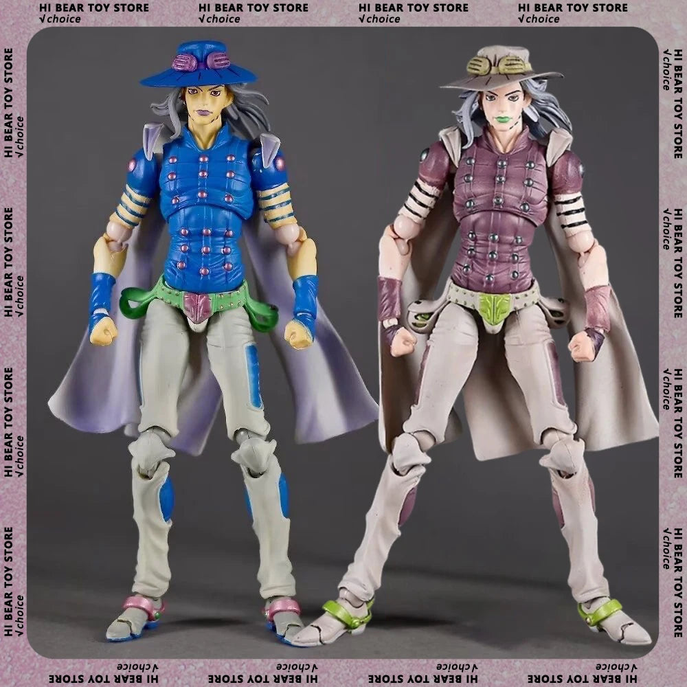 JoJo's Bizarre Adventure Figure Steel Ball Run Action Figures 16cm SBR Doll Decoration Statue Collection Model Toy Birthday Gift