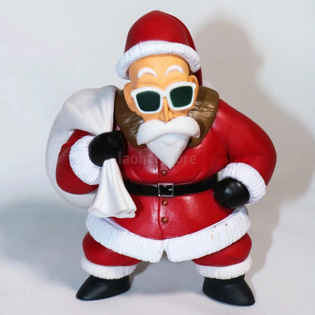 13cm Dragon Ball Anime Figure Master Roshi Advent Calend Santa Claus Model Collection Christmas Toys Gift Action Figurine