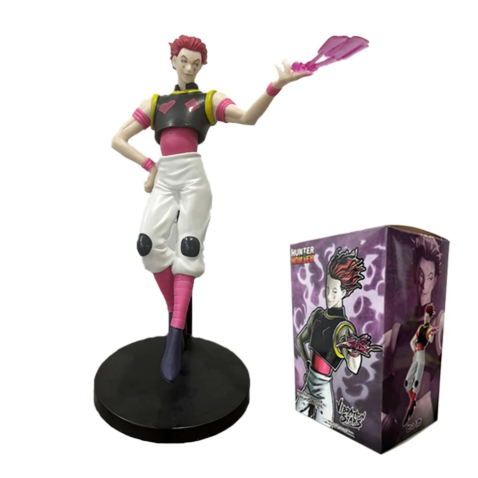 Hunter x Hunter Anime Figure Gon Freecss  Alluka Zoldyck Action Figure Chrollo Lucilfer/Kurapika PVC Collect Model Figure Displa