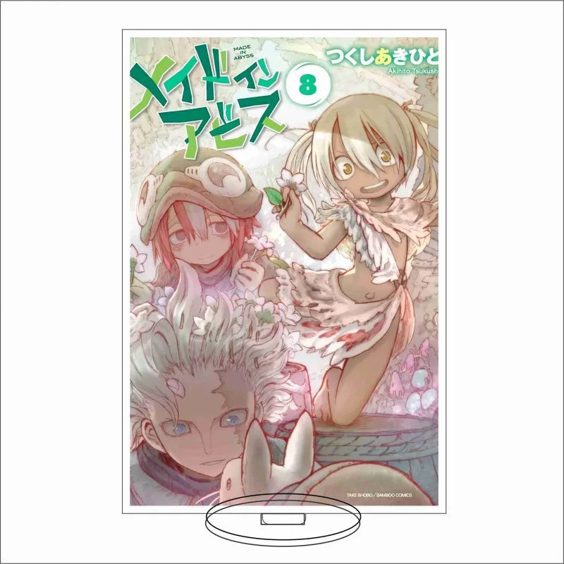 Made In Abyss Anime Acrylic Stand Model Figures Riko Nanachi Cosplay Creative Model Plate Desk Decor Cute Standing Sign Gifts