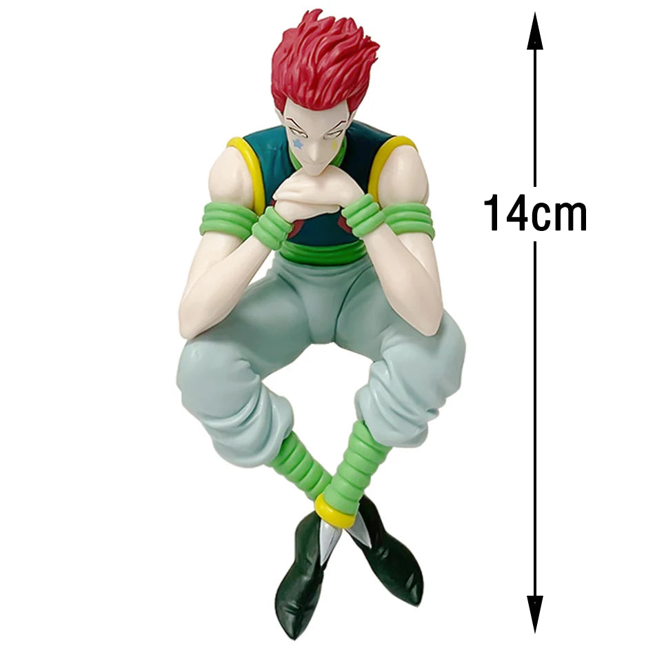 Hunter×Hunter Anime Figure 13cm Hisoka Morow Chrollo Lucilfer Kurapika Killua Zoldyck Gon Freecss Action Doll PVC Model Toy Gift