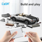 Cada 325Pcs City technical RC Drift Racing Car Building Blocks DIY Toyota AE86 Sports Car Bricks Gifts Toys For Children Gifts
