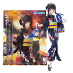 19CM Anime Lycoris Recoil Inoue Takina Figure Luminasta Yukata de Odekake Cheongsam Dress Up Model Toy Doll Action Figure